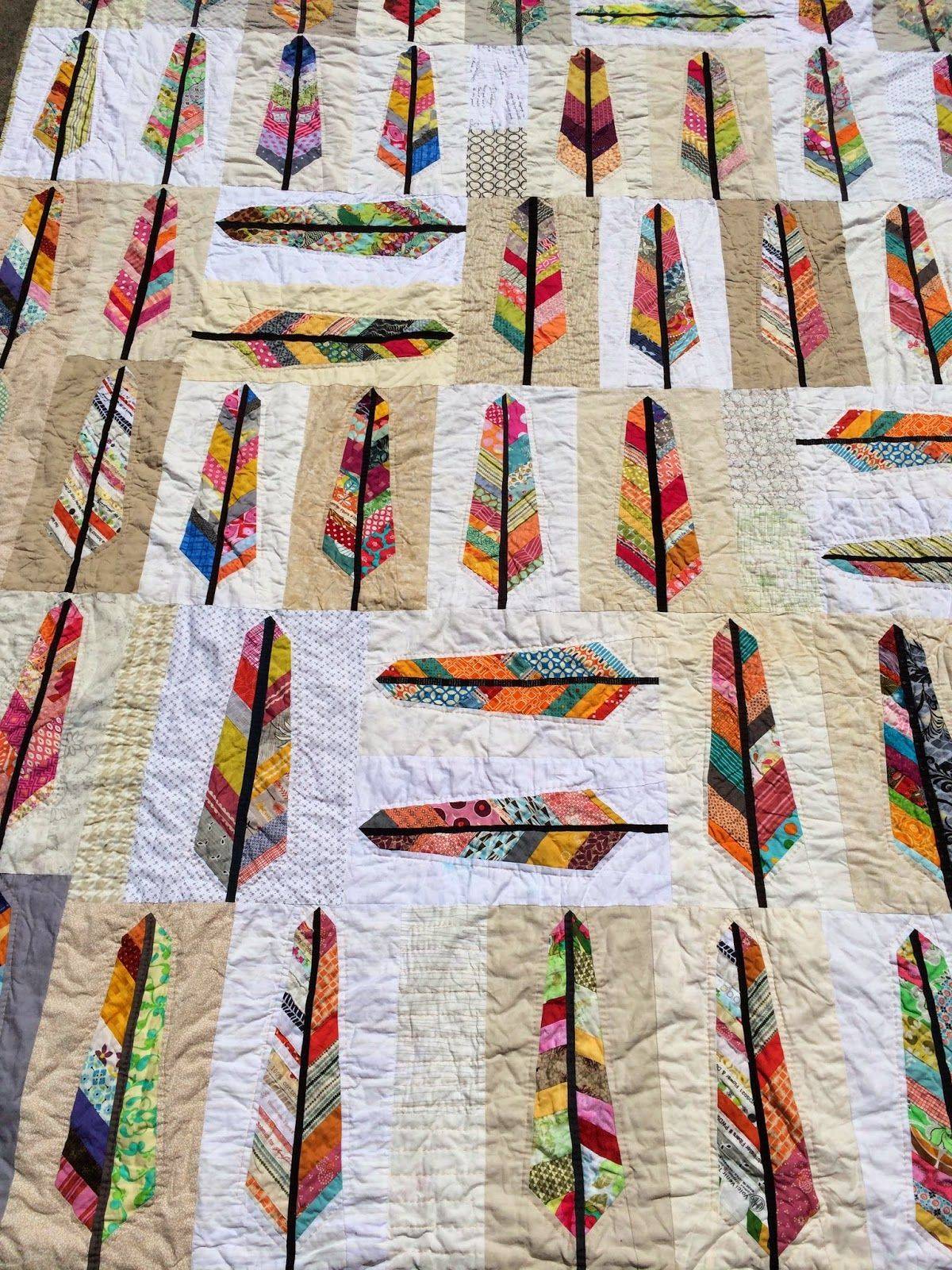 22 Feather Quilt Anna Maria Horner Quilt Patterns Colorful Patchwork Feather Quilt Project