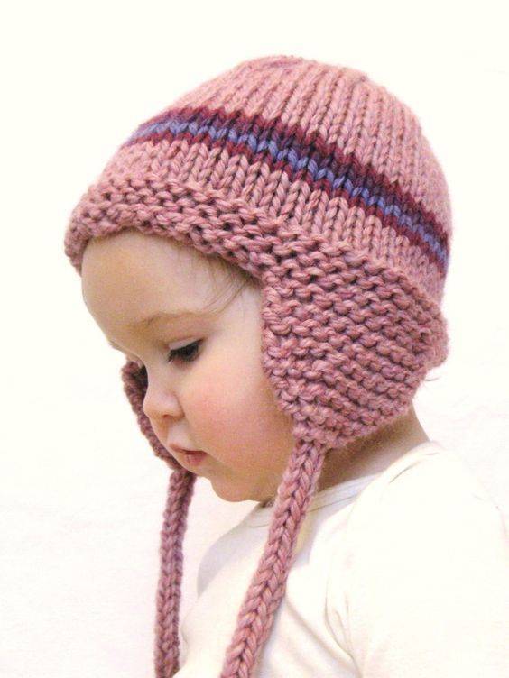 28 Baby Hat Knitting Patterns Cozy Ear Flap Baby Hat Knitting Pattern