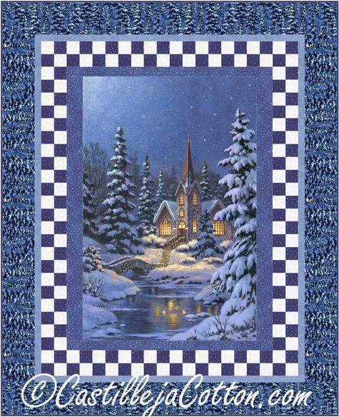 Cozy Winter Village Quilt Project