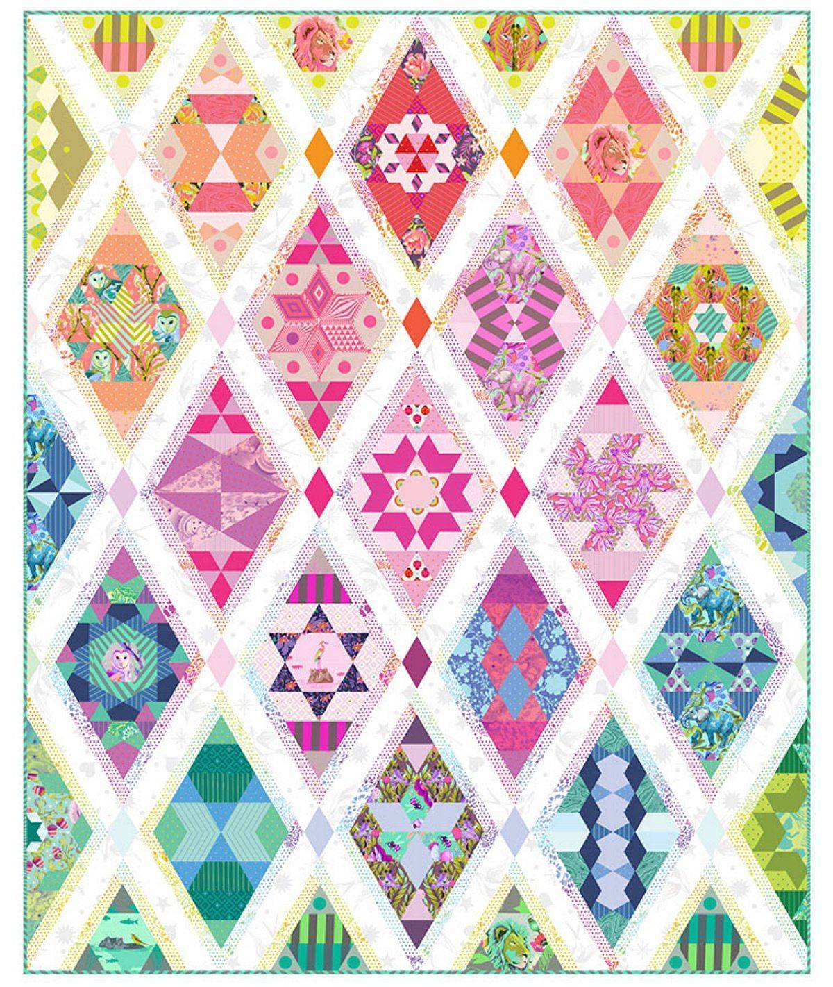 Diamond Patchwork Quilt Project