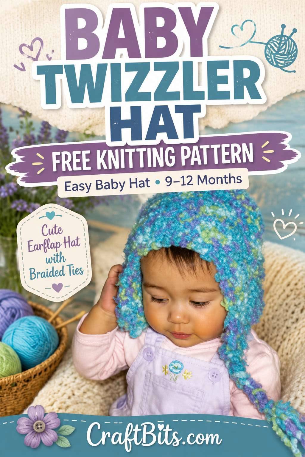 28 Baby Hat Knitting Patterns Easy Earflap Baby Hat Knitting Pattern