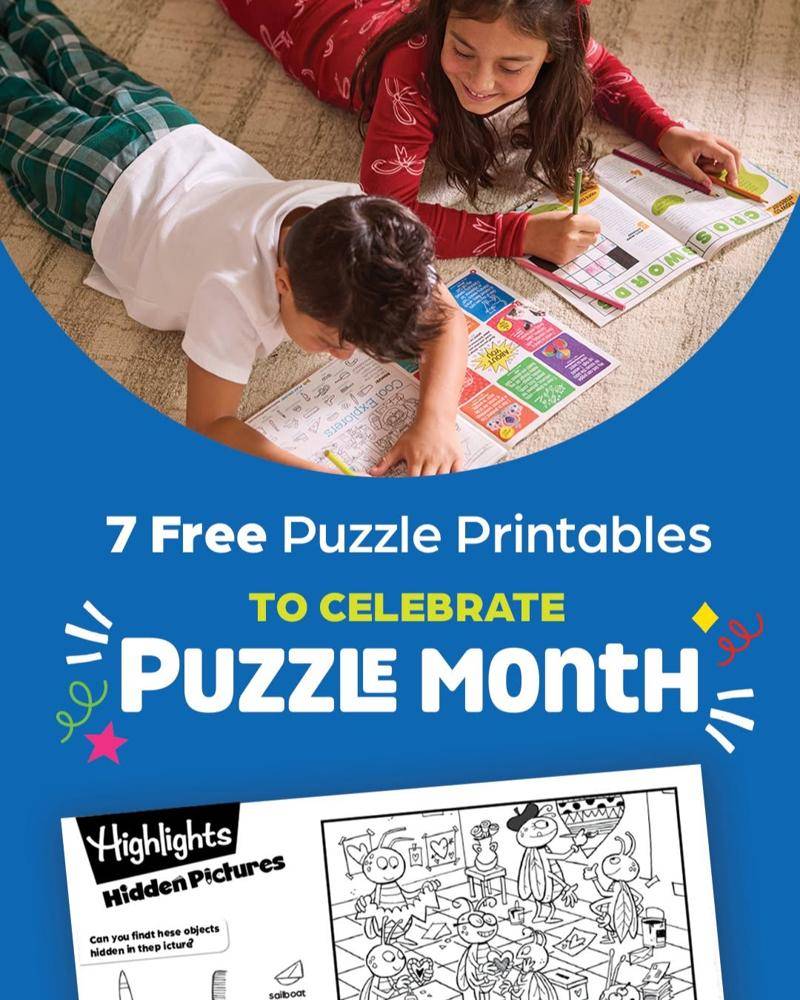 21 Printable Puzzles For Adults Engaging Hidden Picture Printable for Kids