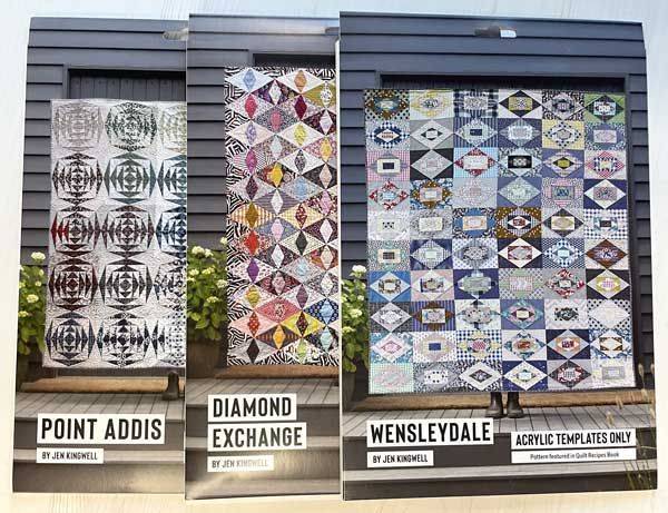 25 Jen Kingwell Patterns Geometric Patchwork Quilt Patterns by Jen Kingwell