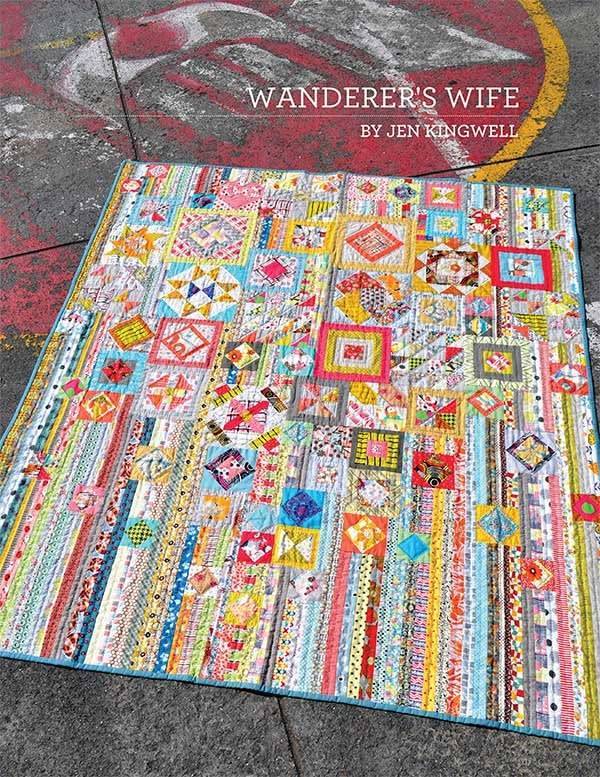 25 Jen Kingwell Patterns Jen Kingwell's "Wanderer's Wife" Quilt Pattern