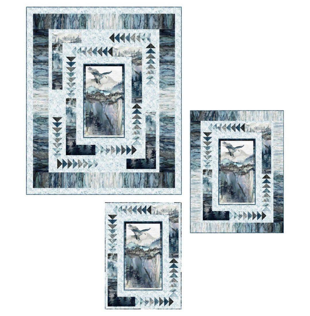Majestic Eagle Landscape Quilt Collection