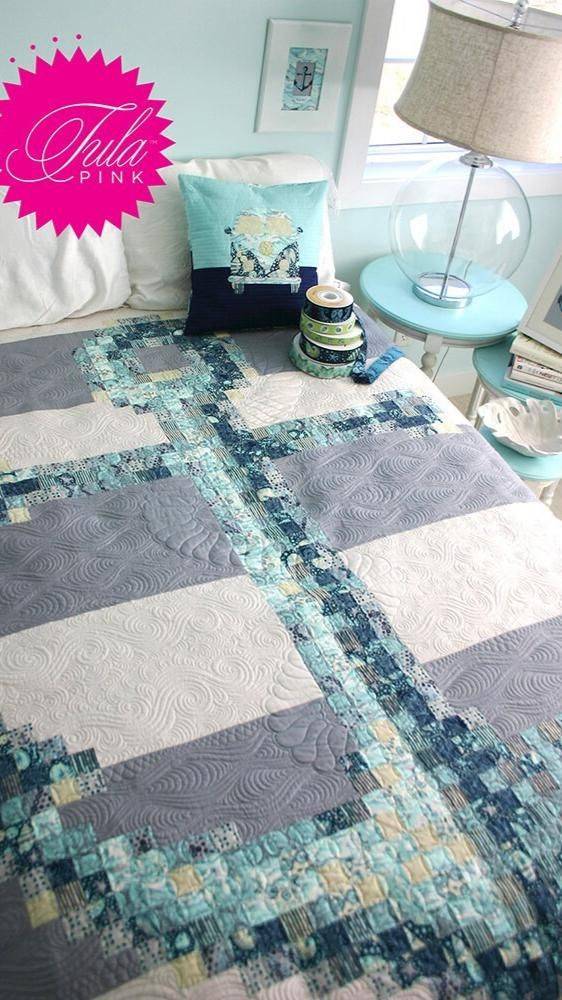 Nautical Anchor Patchwork Quilt Project