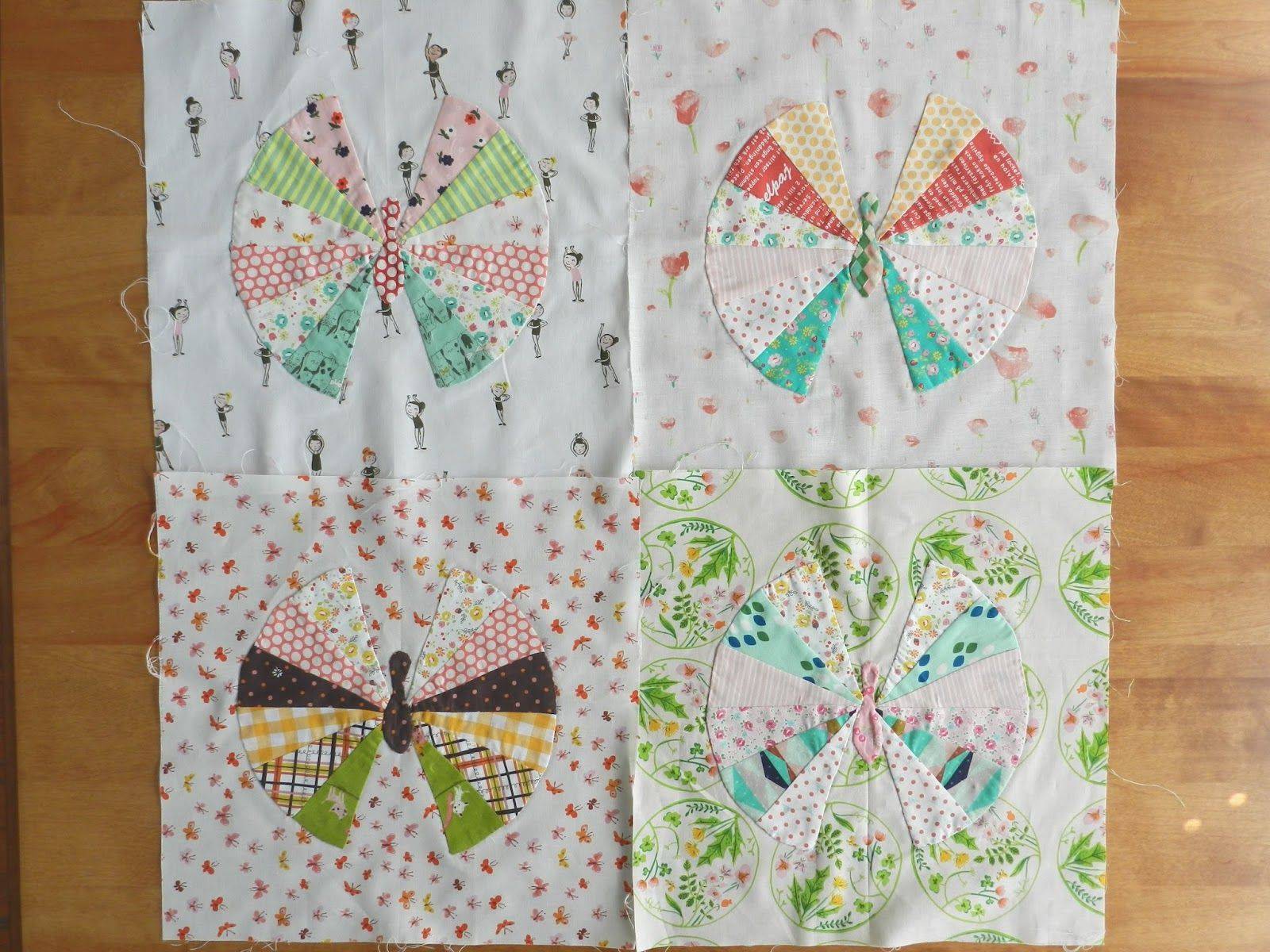 13 Flutterby Jen Kingwell Patterns Patchwork Butterfly Quilt Blocks