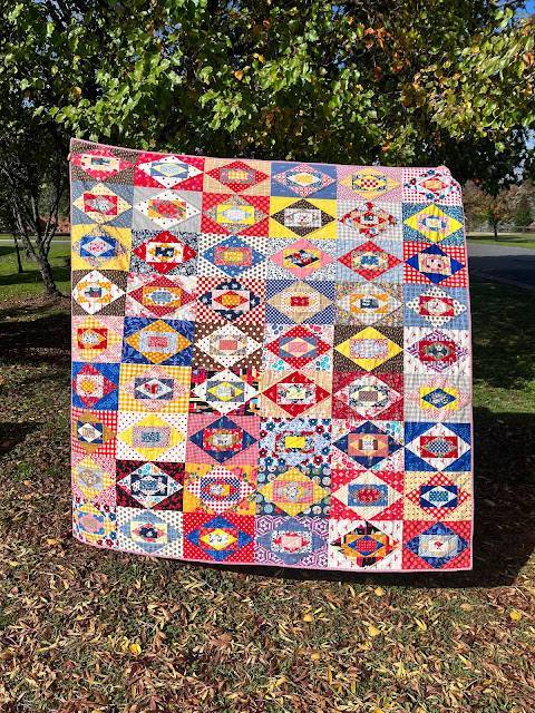 Patchwork Diamond Quilt Project