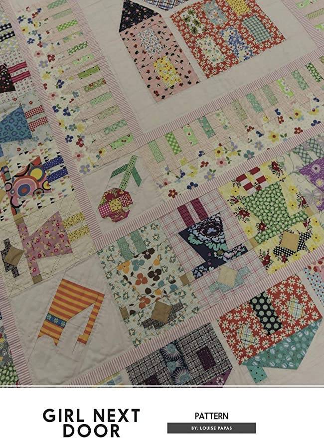 25 Jen Kingwell Patterns Patchwork "Girl Next Door" Quilt Project