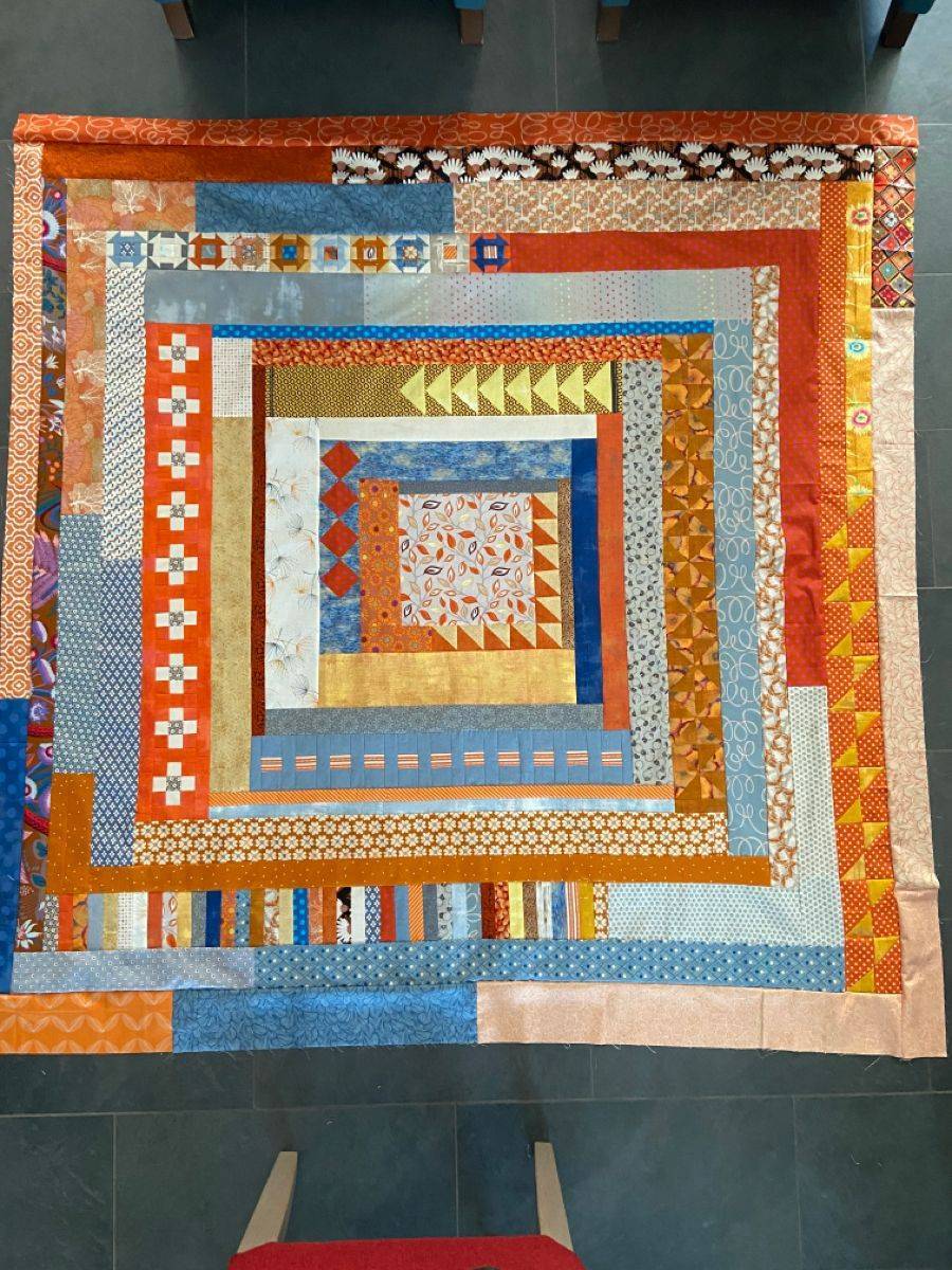 25 Jen Kingwell Patterns Patchwork Log Cabin Quilt Project