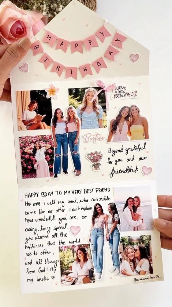 Personalized Friendship Photo Birthday Card