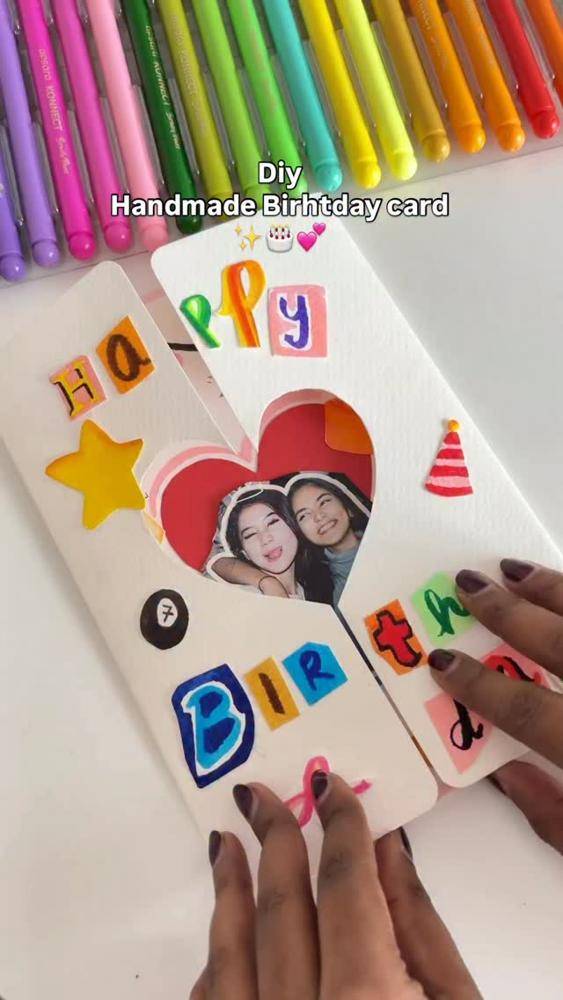 Personalized Photo Birthday Card Craft