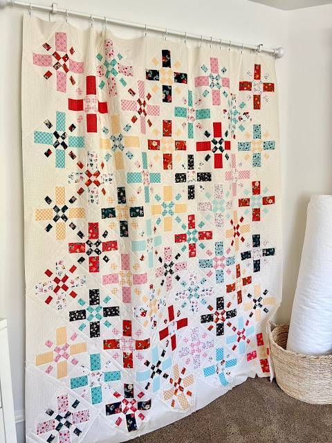 Retro Charm Poppie Cotton Fabric Quilt Project