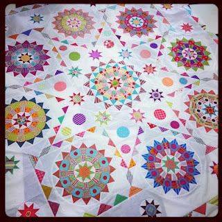 Scrappy Starburst Block Quilt Project
