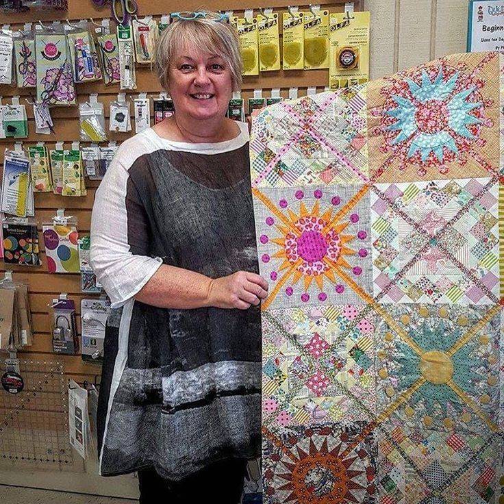 Scrappy Sunburst Quilt Block Project