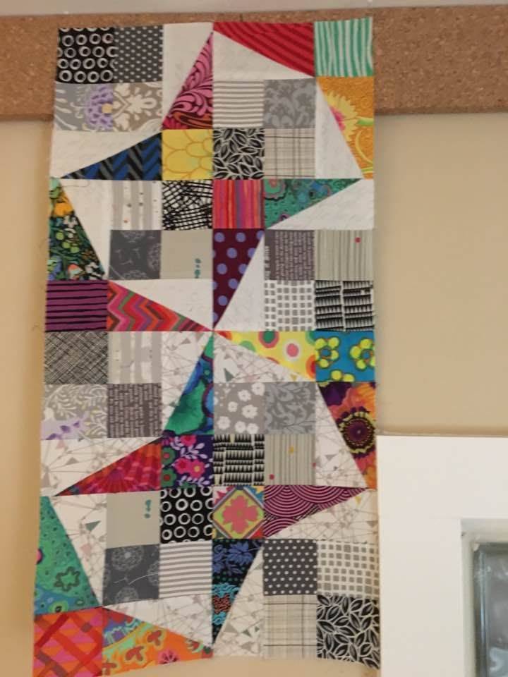 13 Flutterby Jen Kingwell Patterns Scrappy Triangle Block Quilt Design