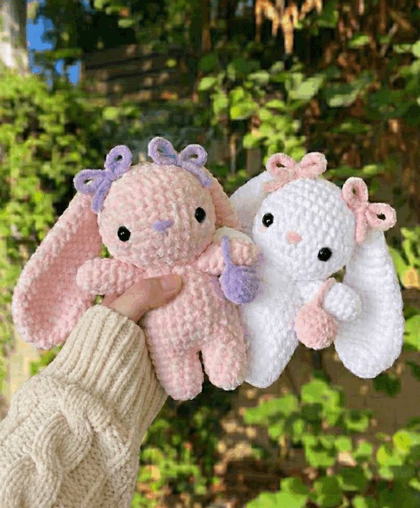 21 Bunny Crochet Patterns Soft Amigurumi Bunny Toys Project