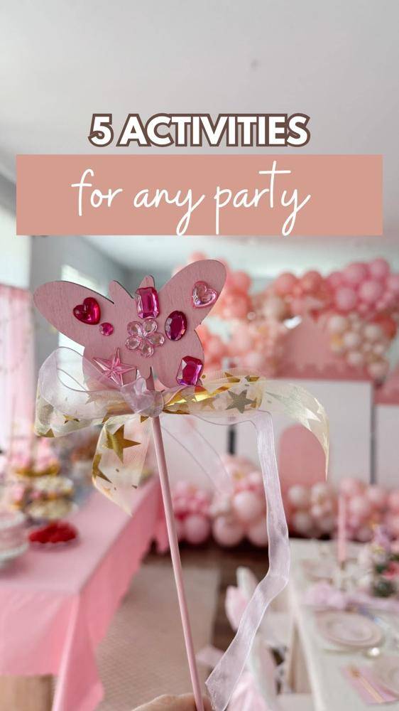 13 Things To Do With Beads Sparkling Butterfly Party Wands Craft
