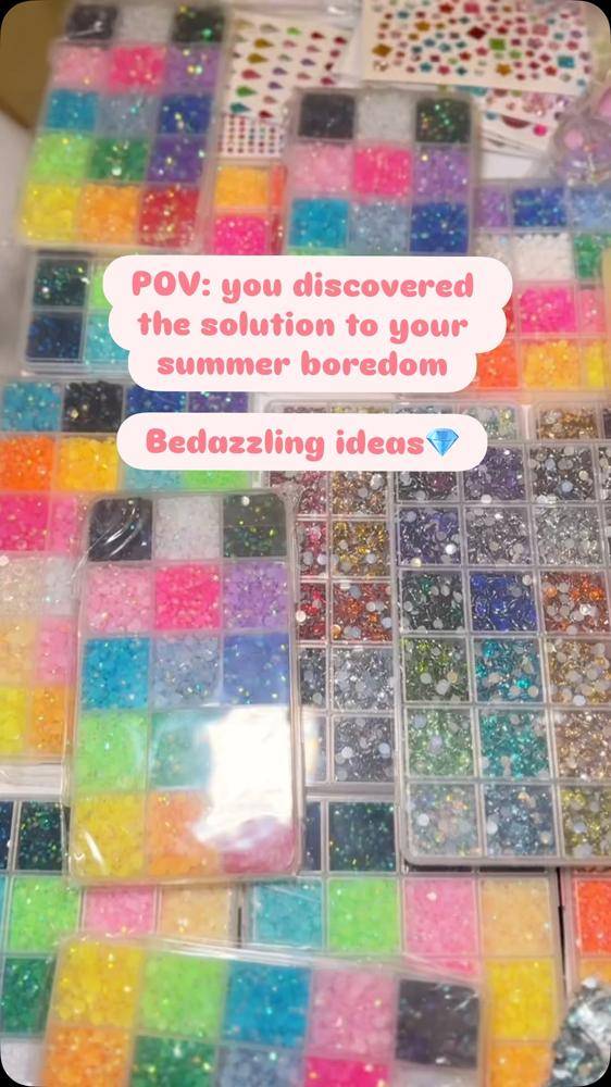 13 Things To Do With Beads Sparkling Rhinestone Embellishment Kit