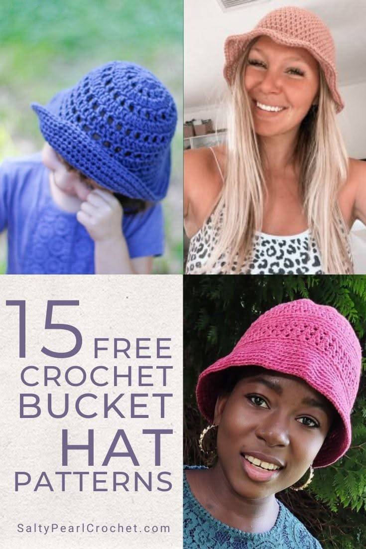 23 Crochet Bucket Hat Patterns Stylish Crochet Bucket Hats for a Retro Vibe