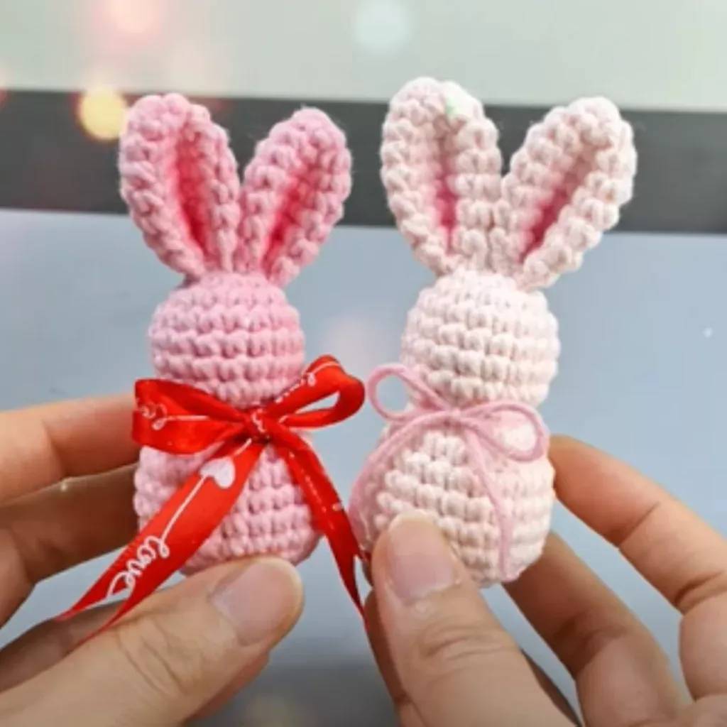 21 Bunny Crochet Patterns Sweet Pink Crochet Bunny Amigurumi