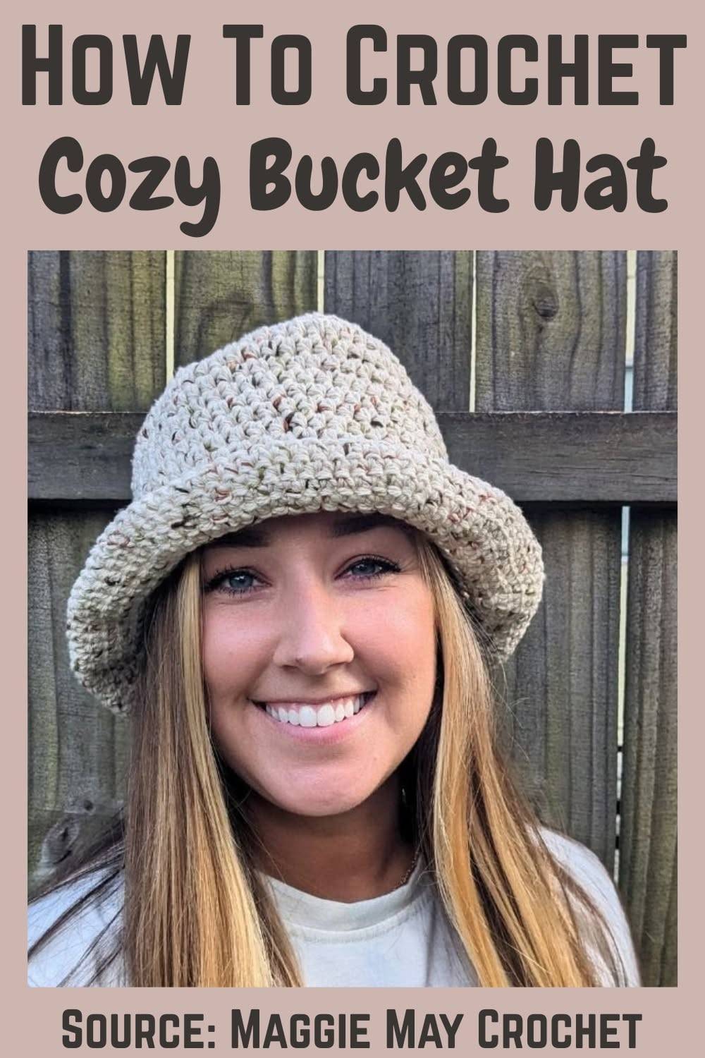 23 Crochet Bucket Hat Patterns Textured Crochet Bucket Hat Project