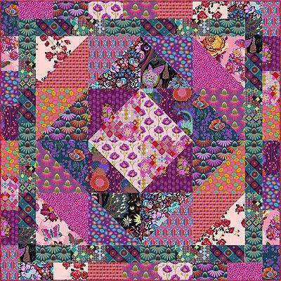 Vibrant Bohemian Patchwork Quilt Project