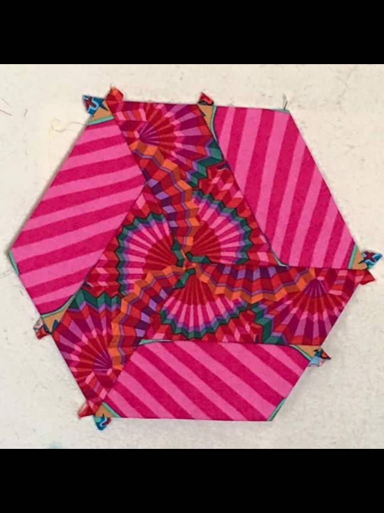 Vibrant Hexagon Quilted Coaster Project