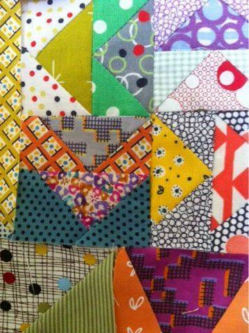 13 Flutterby Jen Kingwell Patterns Vibrant Patchwork Quilt Block Design