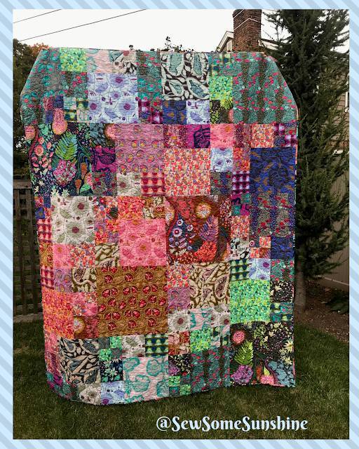 Vibrant Patchwork Quilt Craft