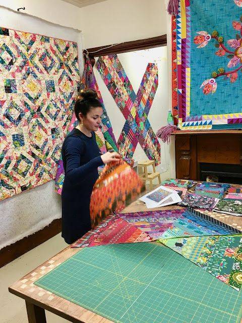Vibrant Patchwork Quilt Project