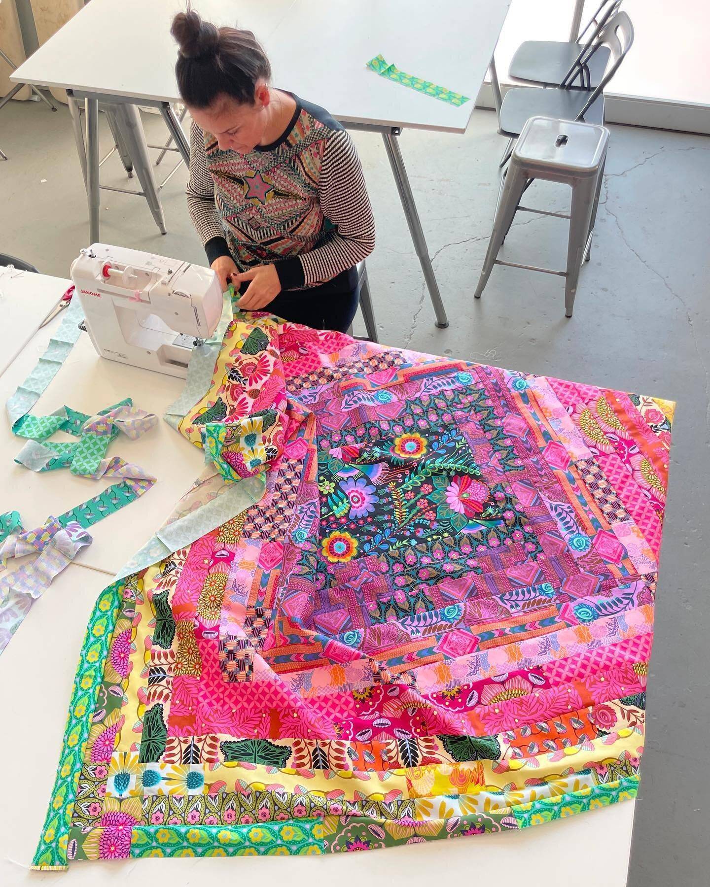 Vibrant Patchwork Quilt Sewing Project