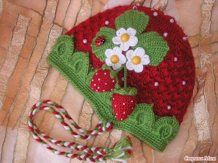 20 Strawberry Hat Patterns Whimsical Crochet Strawberry Hat for Babies