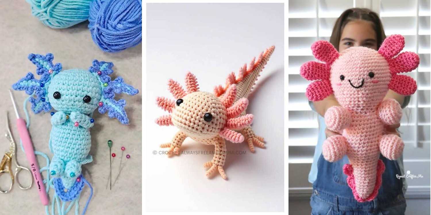 30 Axolotl Crochet Patterns