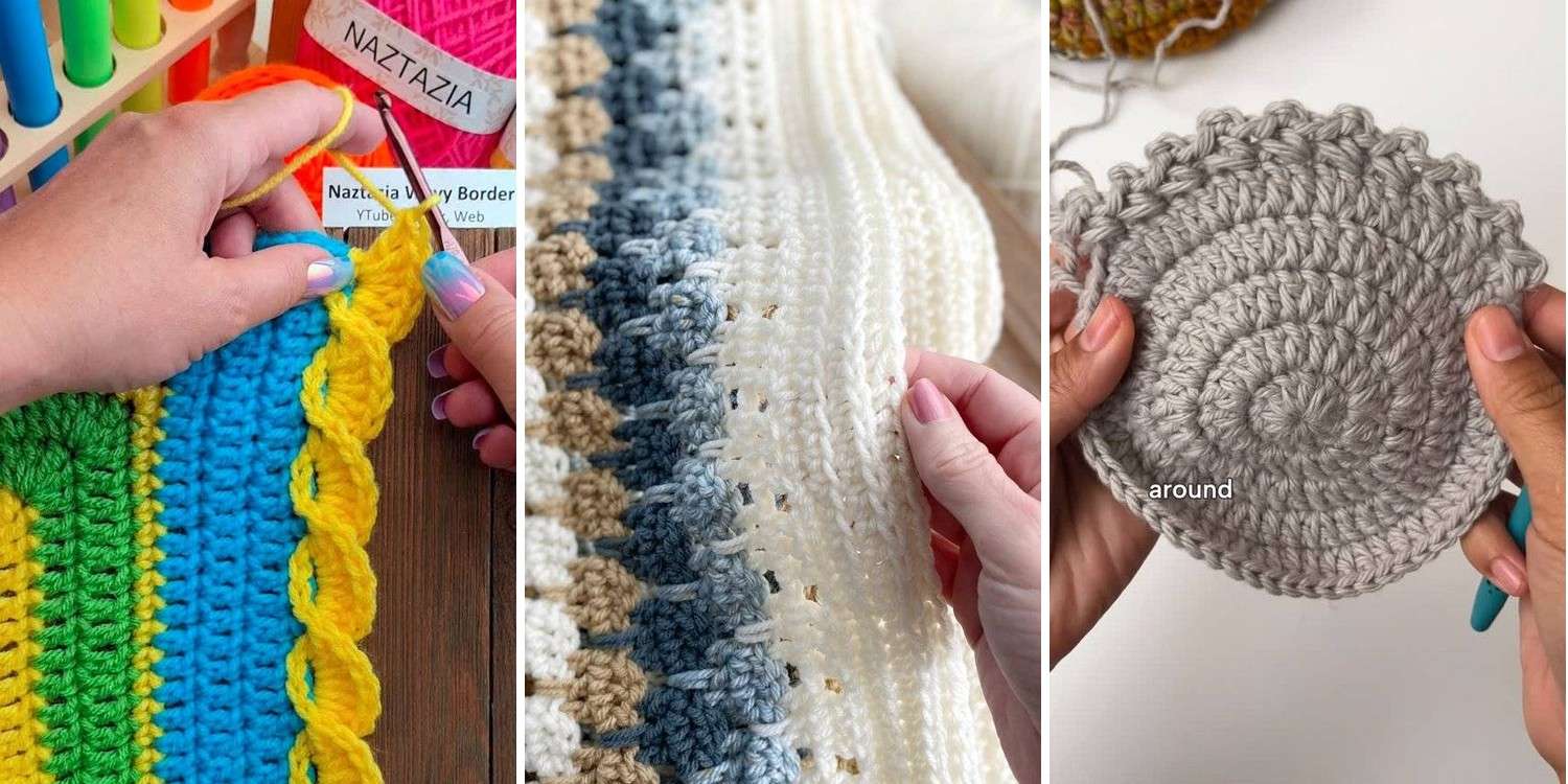 20 Crochet Braid Border Patterns