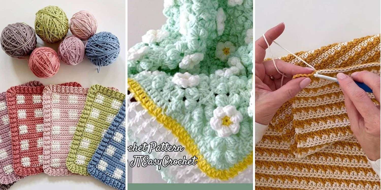 27 Daisy Farm Crochet Border Patterns