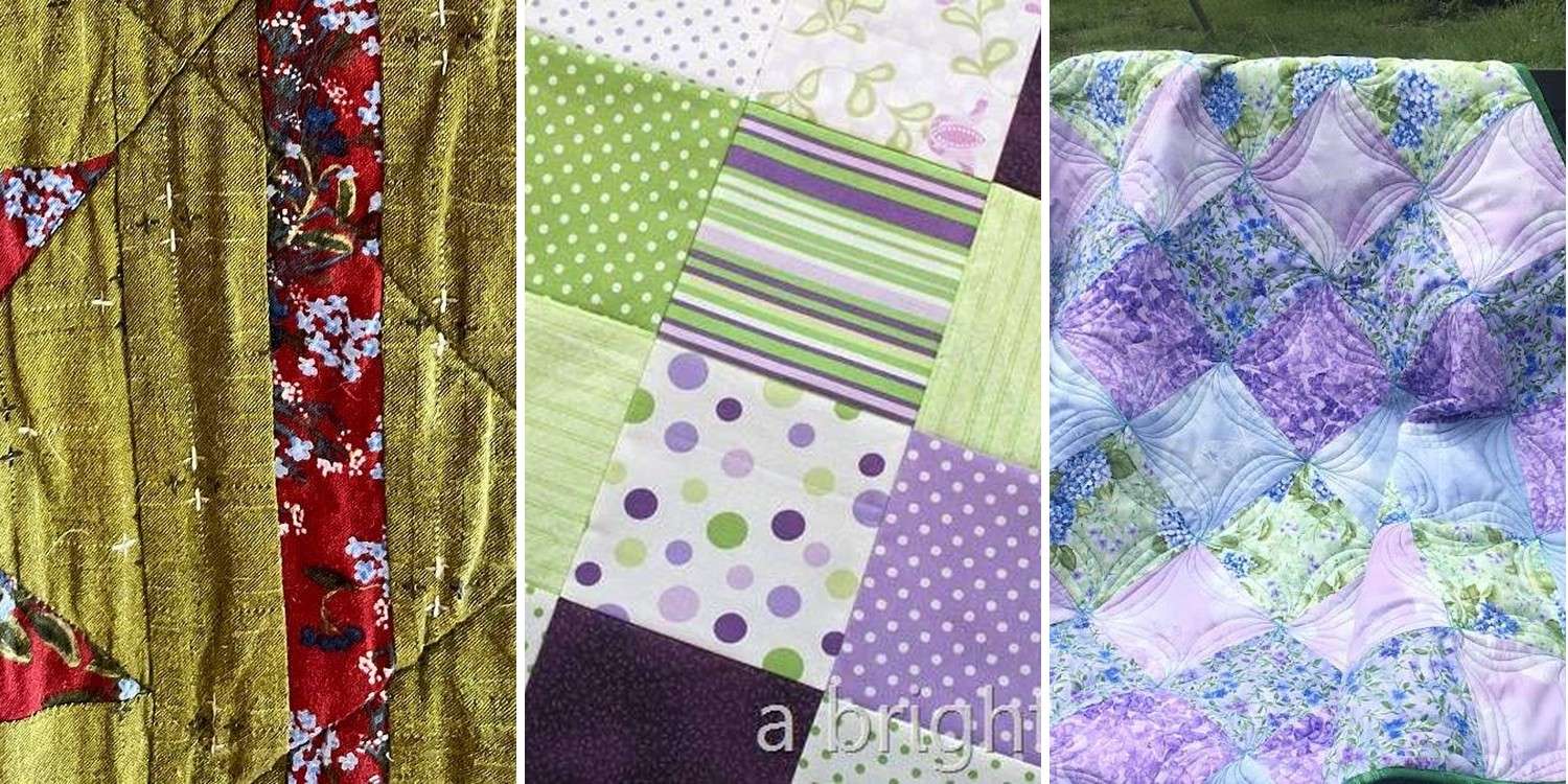 7 Green and Purple Quilt Ideas