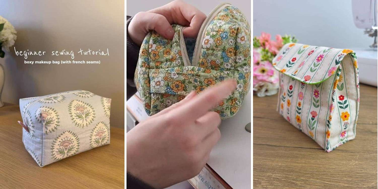 24 Makeup Bag Sewing Patterns