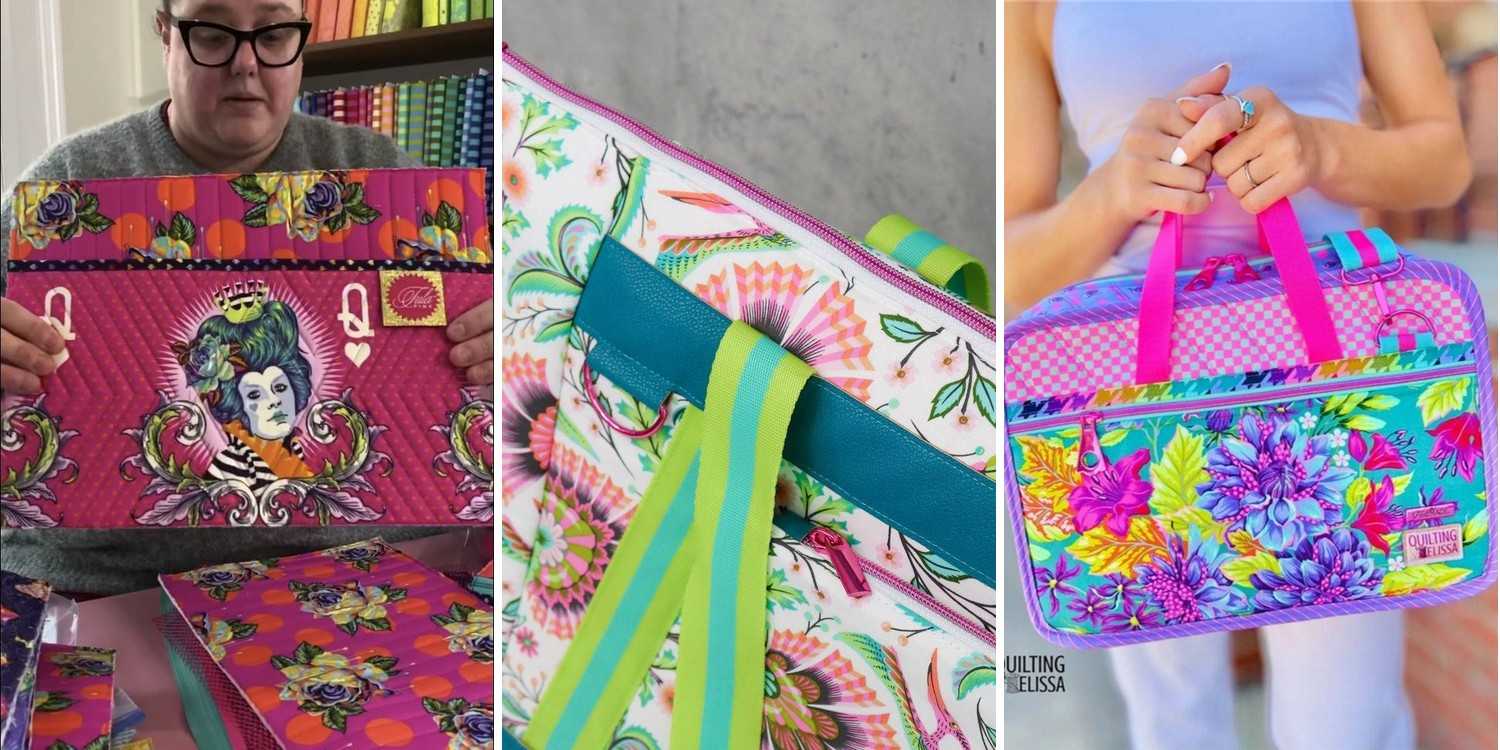 26 Pink Bags Tula Pink Patterns