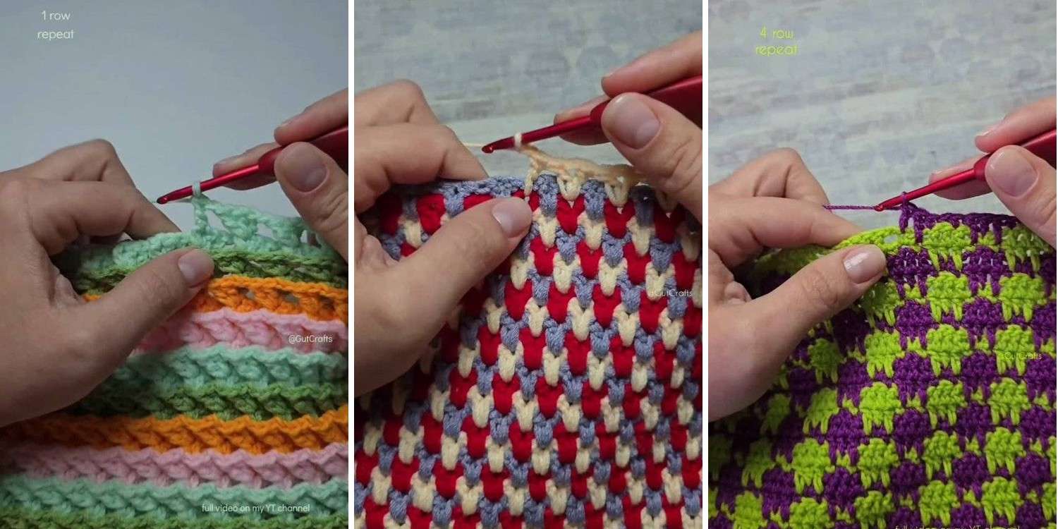 26 Row Repeat Crochet Blanket Patterns