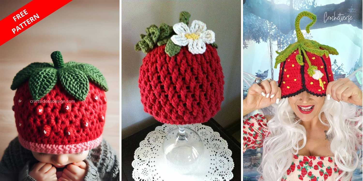20 Strawberry Hat Patterns