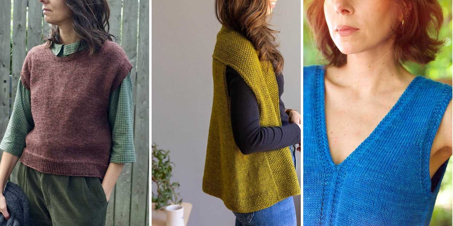 24 Knitted Waistcoat Patterns