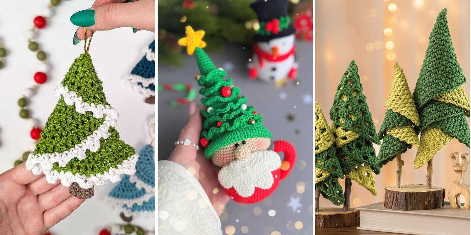 27 Crochet Christmas Pillows Patterns