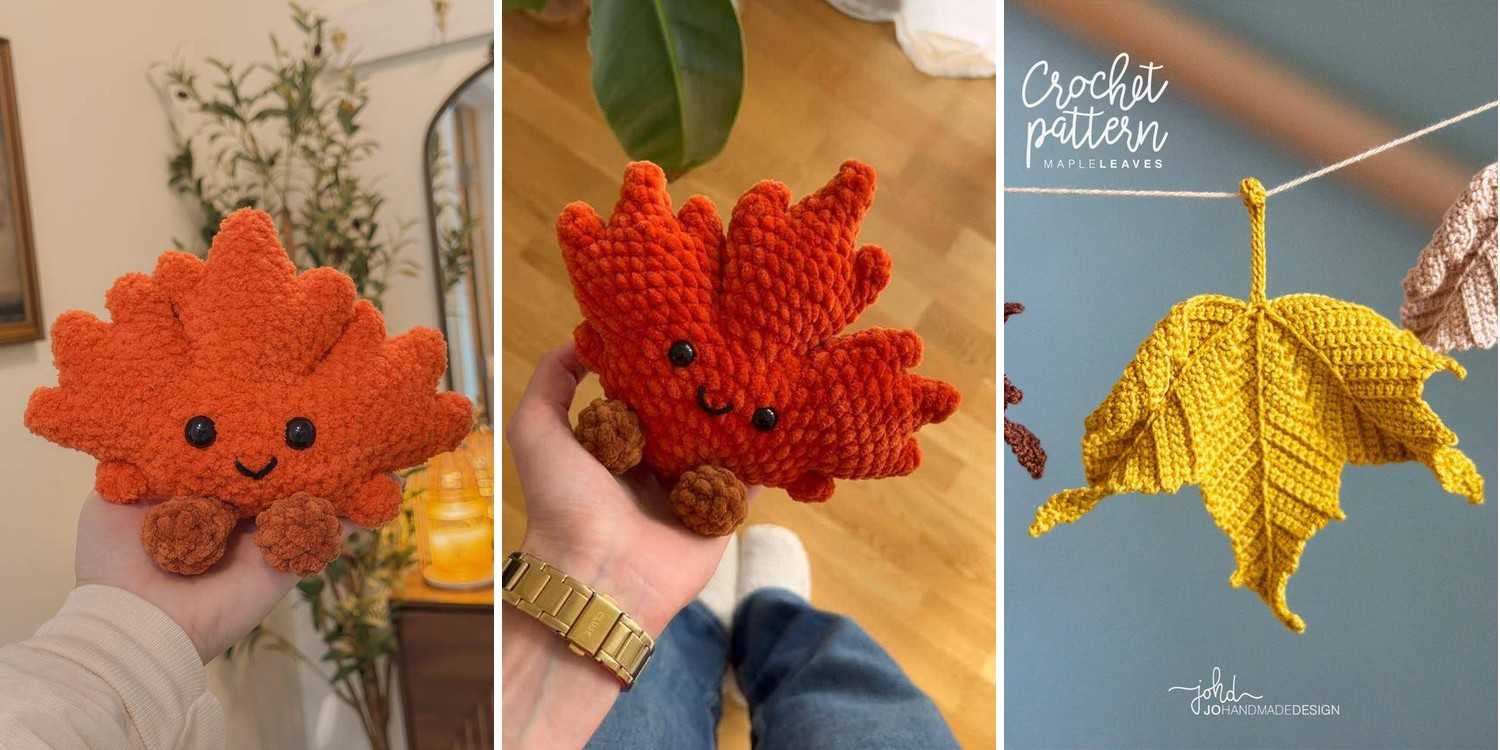 27 Crochet Maple Leaf Patterns