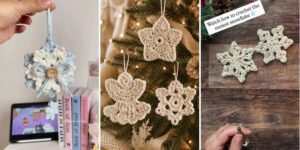 29 Snowflake Christmas Crochet Projects 4-4