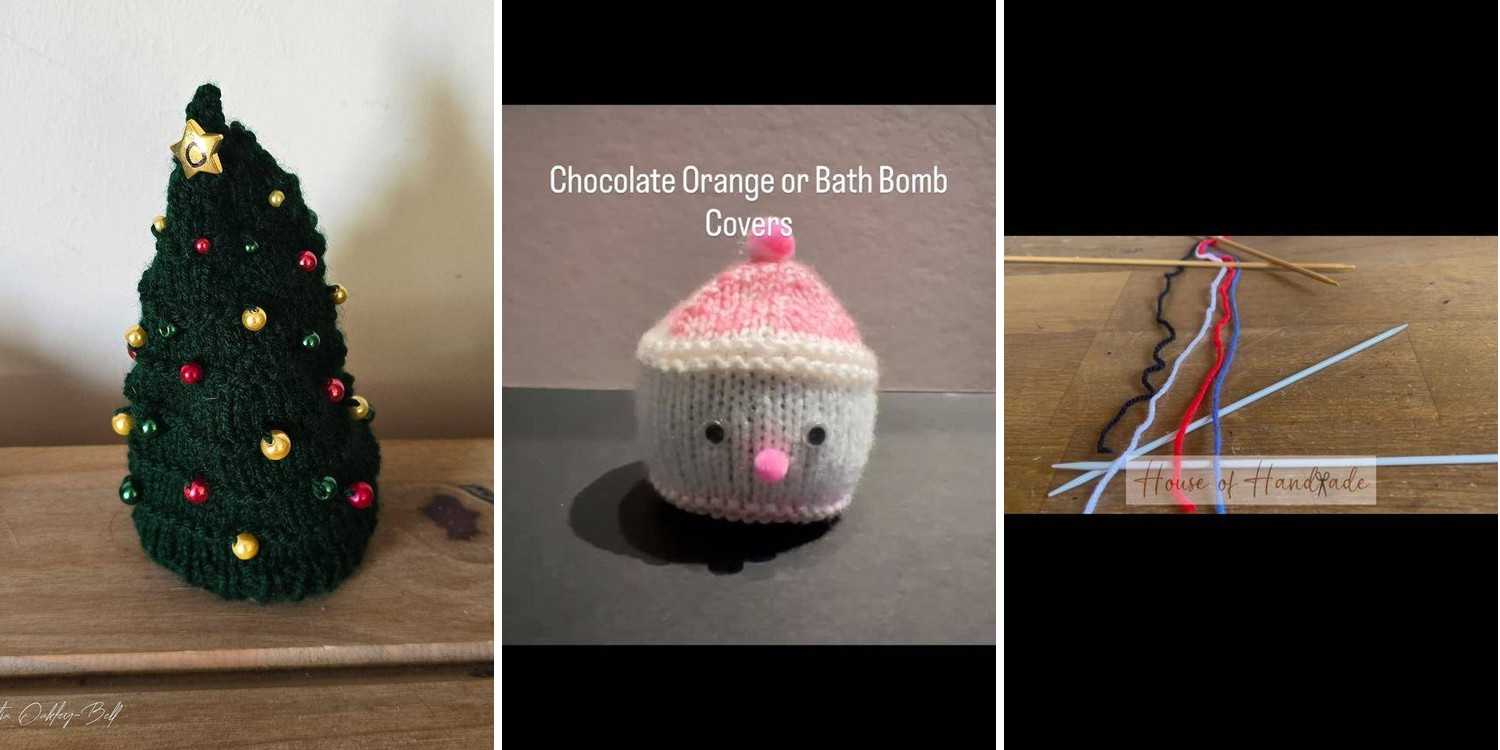24 Chocolate Orange Covers Knitted Patterns