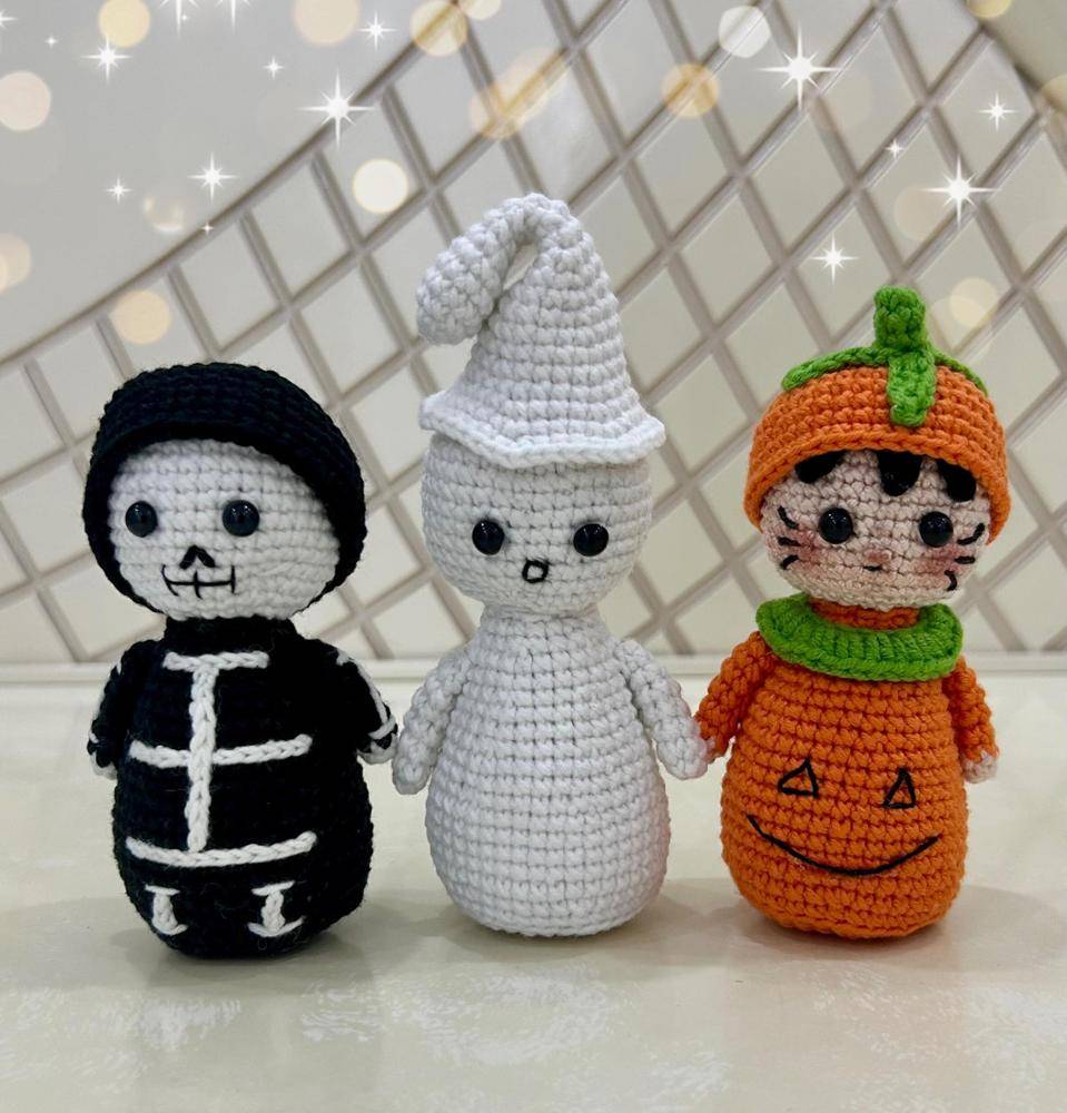 Adorable Amigurumi Halloween Characters