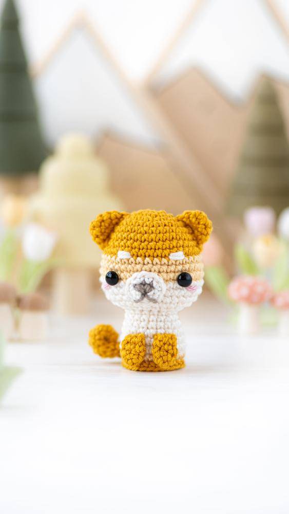 Adorable Amigurumi Shiba Inu Crochet Character