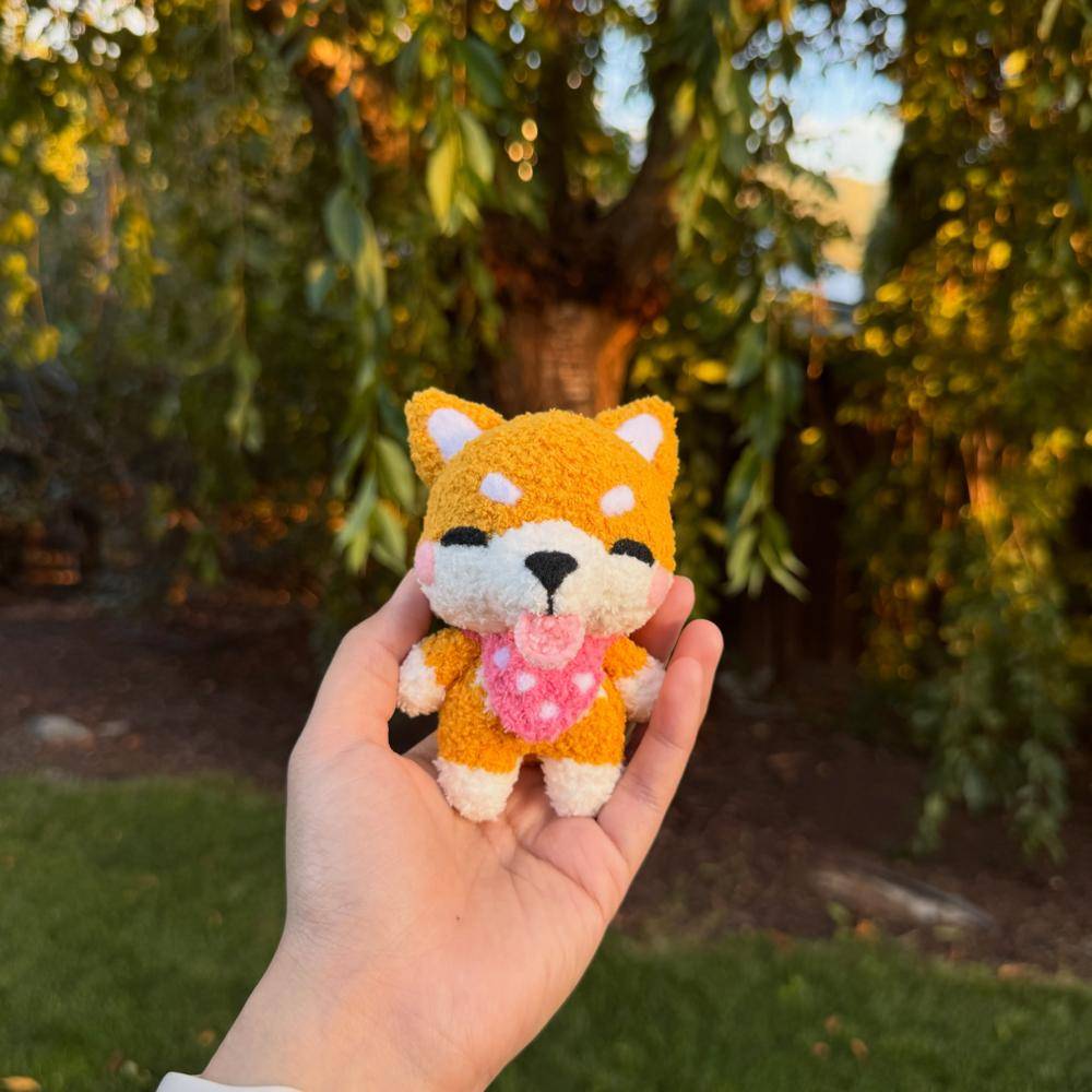 Adorable Amigurumi Shiba Inu Crochet Toy
