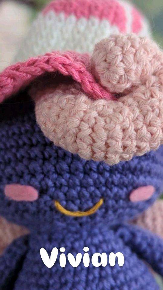 Adorable Crochet Amigurumi Doll